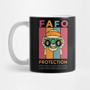 FAFO Protection And Surveillance Mug